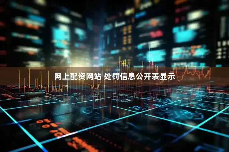 网上配资网站 处罚信息公开表显示